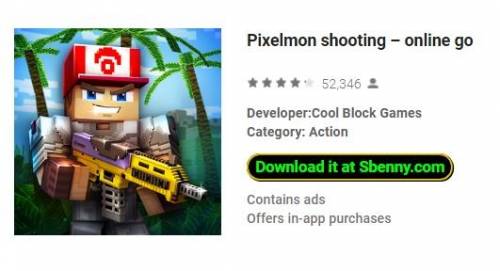 Pixelmon shooting - online go MOD APK