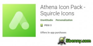 بسته آتن Athena - Squircle Icons MOD APK
