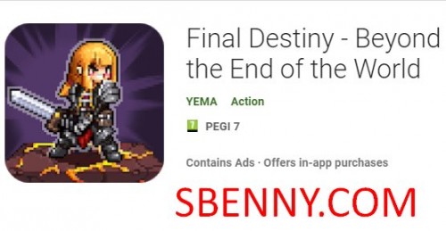 Final Destiny - Más allá del fin del mundo MOD APK