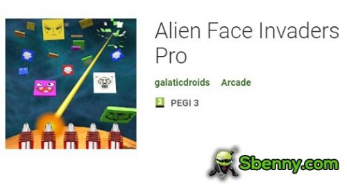 Télécharger Alien Face Invaders Pro APK