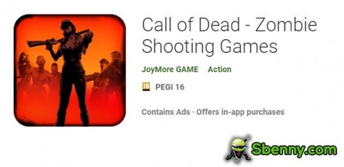 Call of Dead - Jeux de tir sur zombies MOD APK