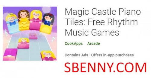 Magic Castle Piano Tiles: бесплатные ритм-музыкальные игры MOD APK