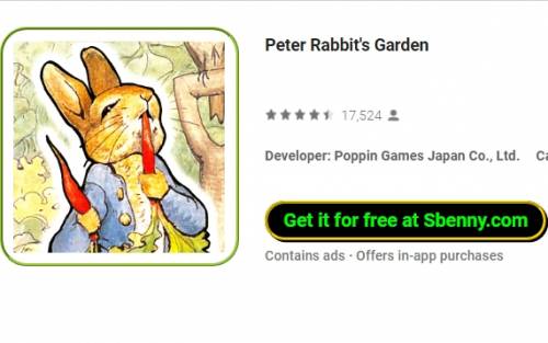 APK aparat APK بازی Peter Rabbit's Garden