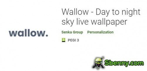 Wallow - APK de papel de parede ao vivo do céu da noite para o dia