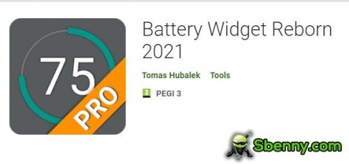 Widget tal-Batterija Reborn 2021 MOD APK