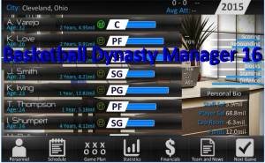 Basketball Dynasty Manager 16