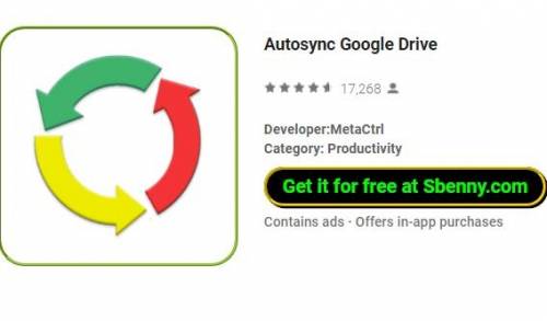 Sincronización automática Google Drive MOD APK