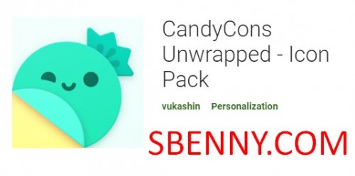 CandyCons Unwrapped - Paquete de iconos MOD APK