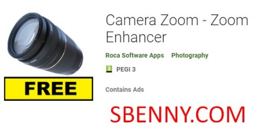 Zoom da câmera - Zoom Enhancer MOD APK