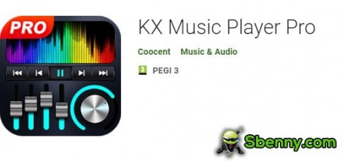 APK odtwarzacza muzycznego KX Pro