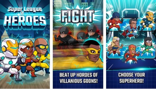 Super League of Heroes - Campeones de cómics MOD APK