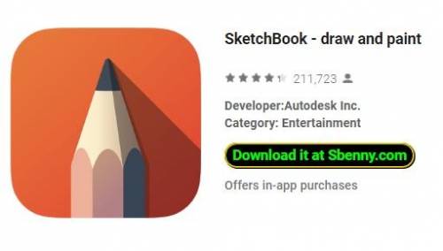 SketchBook - طراحی و رنگ آمیزی MOD APK