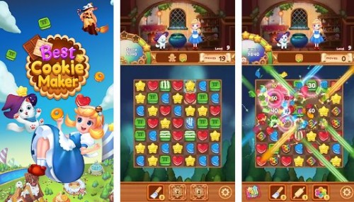 Miglior Cookie Maker: Fantasy Match 3 Puzzle MOD APK