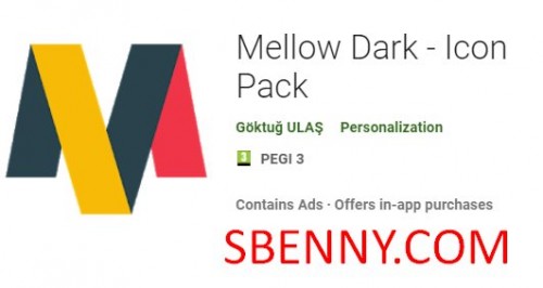 Mellow Dark - Pacote de ícones MOD APK