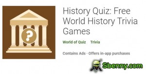 Quiz d'histoire: Jeux de questions-réponses sur l'histoire du monde gratuits MOD APK