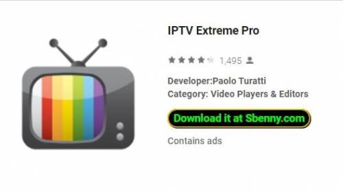 APK MOD di IPTV Extreme Pro