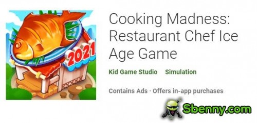 광기 요리: 레스토랑 셰프 아이스 에이지 게임 MOD APK