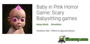 Baby in Pink Horror Game: Ijesztő Babysitting játékok MOD APK