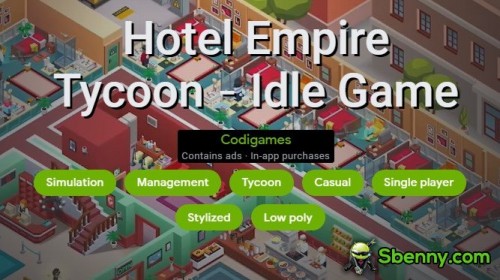 Hotel Empire Tycoon - Logħba Idle MODDED