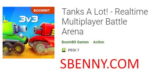 Tanques muito! - Modo Multiplayer Battle Arena em tempo real.