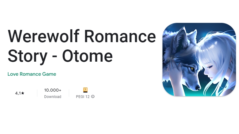 Romantický příběh vlkodlaka - Otome ke stažení