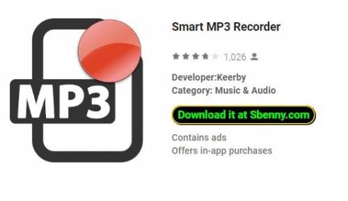 APK MOD para gravador de MP3 inteligente