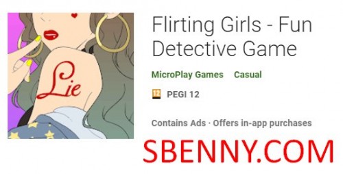 Flirting Girls - Divertido Detetive Game MOD APK