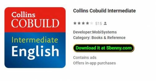 Collins Cobuild ביניים MOD APK