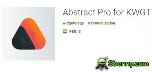 Abstract Pro для KWGT APK