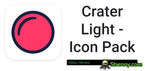 Crater Light - Icon Pack MOD APK