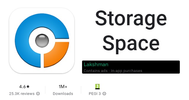 Storage Space Download
