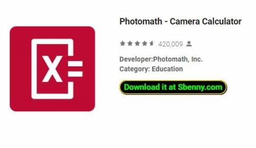 Photomath - Calcolatrice fotocamera APK