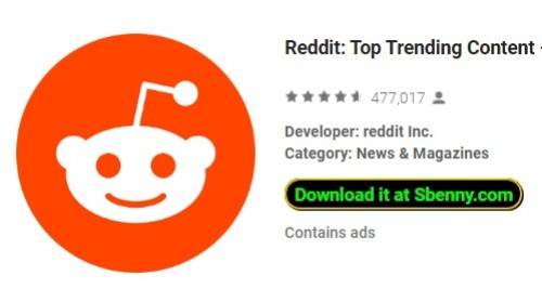 Reddit: Najpopularniejsze treści – wiadomości, memy i GIF-y APK