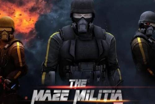MazeMilitia: LAN, juego de disparos multijugador en línea MOD APK