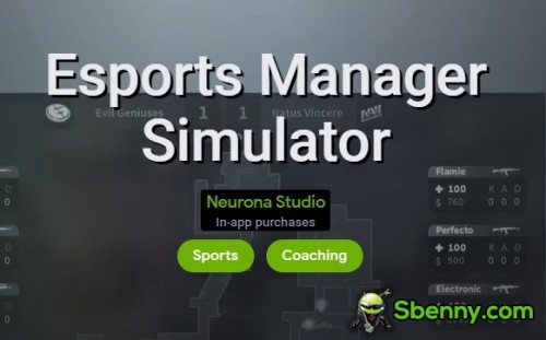 Simulatore di Esports Manager MODDATO