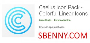 Caelus Icon Pack - APK MOD di icone lineari colorate