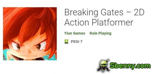 Breaking Gates - Plataforma de acción 2D APK