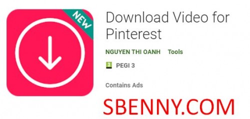 Download Video for Pinterest MOD APK