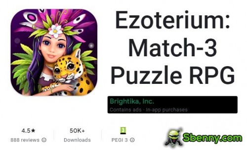 Ezoterium: APK MOD RPG puzzle match-3
