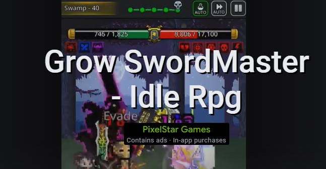 Grow SwordMaster - Inactieve Rpg-download