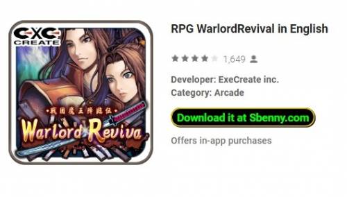 RPG WarlordRevival in English MOD APK