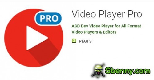 Odtwarzacz wideo Pro APK