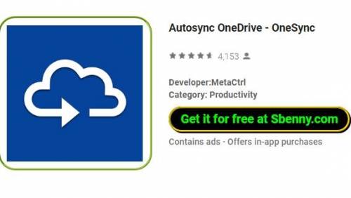 Synchronisation automatique OneDrive - OneSync MOD APK