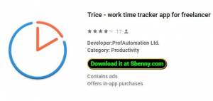 Trice - приложение для отслеживания времени работы для фрилансера MOD APK