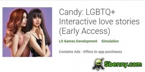 Candy: LGBTQ + histórias de amor interativas MOD APK