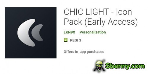 CHIC LIGHT - Icon Pack (Aċċess Bikri) MOD APK