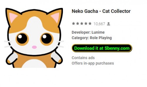 Neko Gacha - Colecionador de gatos MOD APK