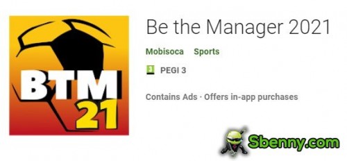 Be the Manager 2021 MOD APK