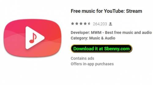 Musique gratuite pour YouTube : Stream MOD APK