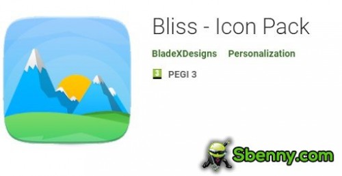 Bliss - pakiet ikon MOD APK